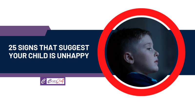 25 Signs That Suggest Your Child is Unhappy
