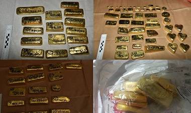 Officers from Border Force, acting on intelligence from the NCA, moved in to detain the shipment at Heathrow Airport on June 1, 2019. The gold, found in the cargo section of the plane, then became the subject of a money laundering investigation being run by the Cayman authorities, with the assistance of the NCA. Investigators worked closely together to prove that suspected cartel members had created a fake paperwork trail to hide the true origin of the gold. The officers also determined that the individuals involved in the gold's movement were linked to organised crime. Now, following settlement discussions and an application to the High Court, the NCA has now obtained a civil recovery order for about 80 per cent of the seized gold. The remainder of the gold will reportedly be returned to 'companies with a financial interest' in it. NCA Branch Commander Andy Noyes told the newspaper that criminals looking to move drugs money are 'attracted to gold due to the high value contained in relatively small amounts.' He argued that the seizure 'disrupted the criminal network' and stopped the drugs cartels from 'reinvesting in further criminality that causes harm to our communities.' MailOnline has approached the NCA for comment. Officers from Border Force, acting on intelligence from the NCA, moved in to detain the shipment at Heathrow Airport on June 1, 2019 +5 View gallery Officers from Border Force, acting on intelligence from the NCA, moved in to detain the shipment at Heathrow Airport on June 1, 2019 The gold, found in the cargo section of the plane, then became the subject of a money laundering investigation being run by the Cayman authorities, with the assistance of the NCA +5 View gallery The gold, found in the cargo section of the plane, then became the subject of a money laundering investigation being run by the Cayman authorities, with the assistance of the NCA Investigators worked closely together to prove that suspected cartel members had created a fake paperwork trail to hide the true origin of the gold +5 View gallery Investigators worked closely together to prove that suspected cartel members had created a fake paperwork trail to hide the true origin of the gold