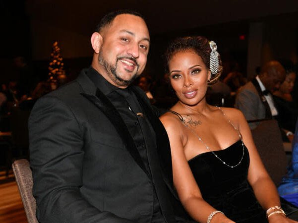 Michael Sterling and Eva Marcille
