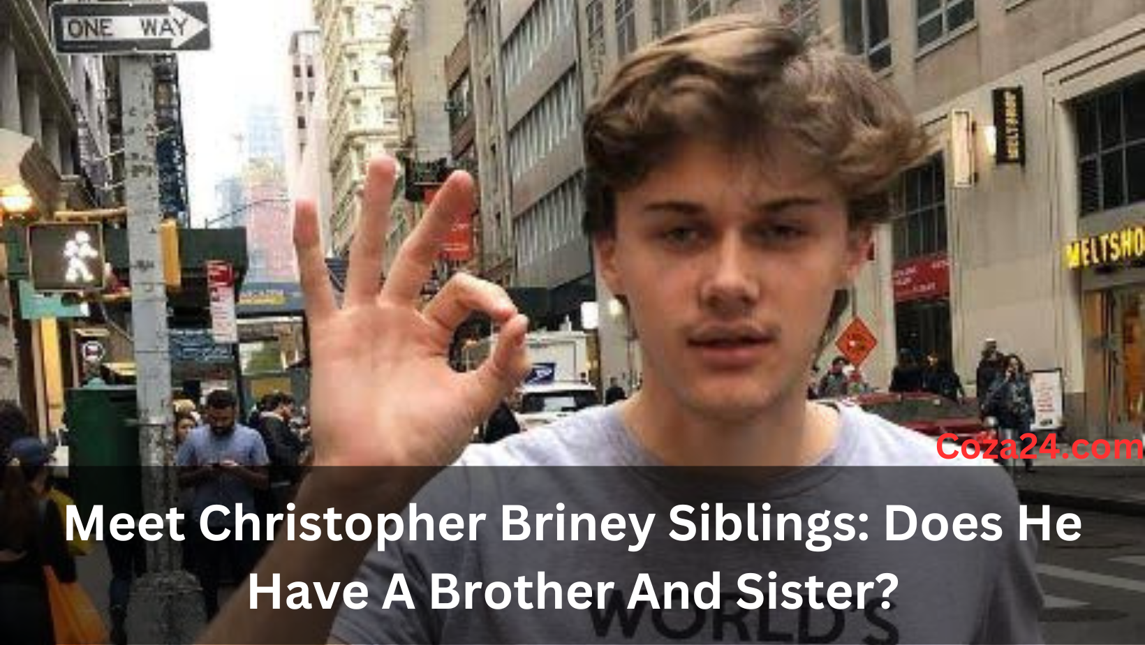 Meet Christopher Briney Siblings: Does He Have A Brother And Sister?