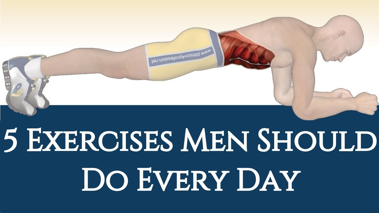 5 Strength Exercises Men Should Do Every Day To Stay Fit