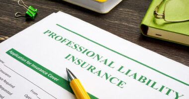 How Much Does Professional Liability Insurance Cost?
