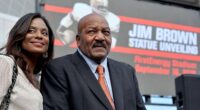 Jim Brown and Monique Brown