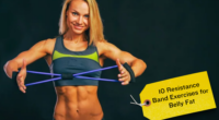 10 Resistance Band Exercises for Belly Fat