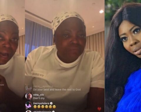 Funke Akindele Shares Emotional Story on Jumoke Aderounmu's Death - The recent tragic demise of actress Jumoke Aderounmu, known for her role in the popular series