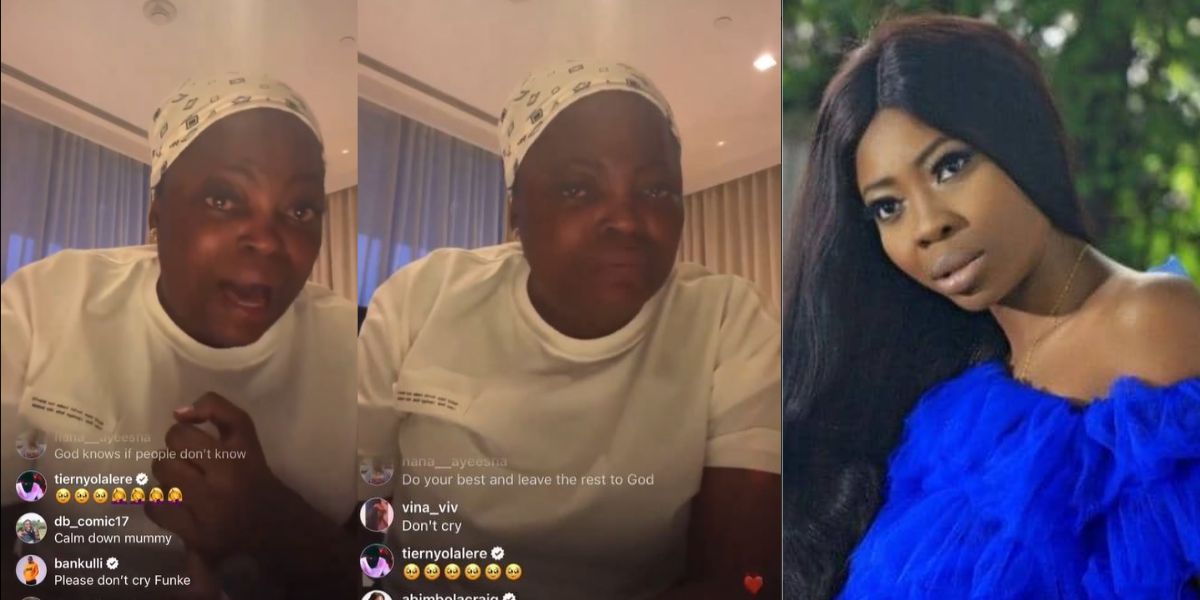 Funke Akindele Shares Emotional Story on Jumoke Aderounmu's Death - The recent tragic demise of actress Jumoke Aderounmu, known for her role in the popular series