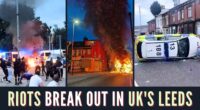 Leeds Riot: Chaos and Destruction in Harehills