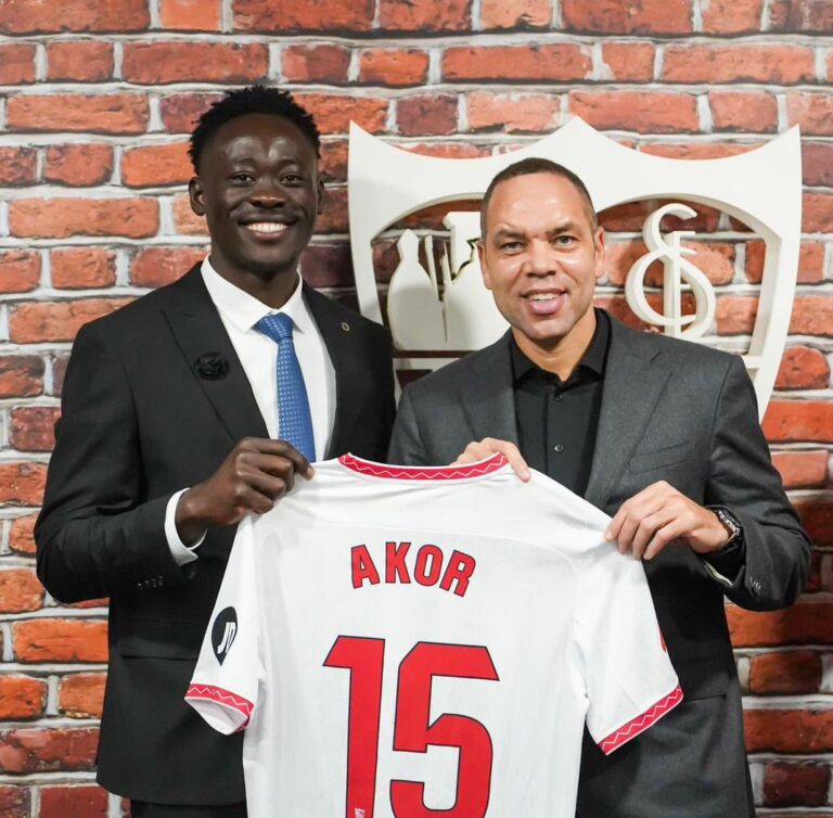 Sevilla seals a historic deal with Nigerian sensation striker Akor Adam