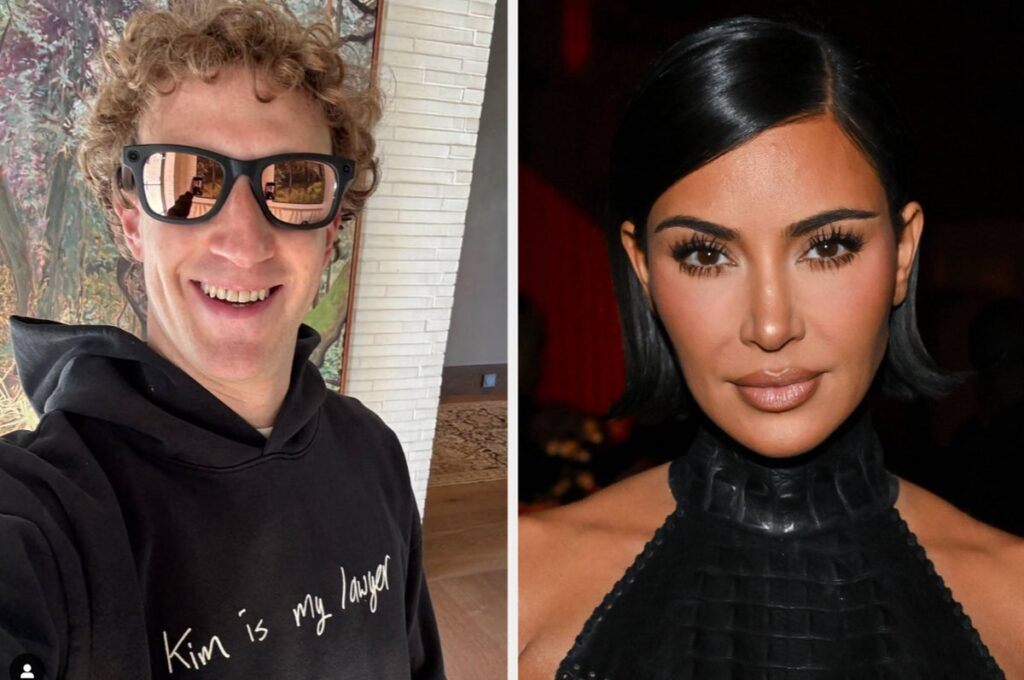 Zuckerberg's 'Kim is My Lawyer' Hoodie Sparks Outrage